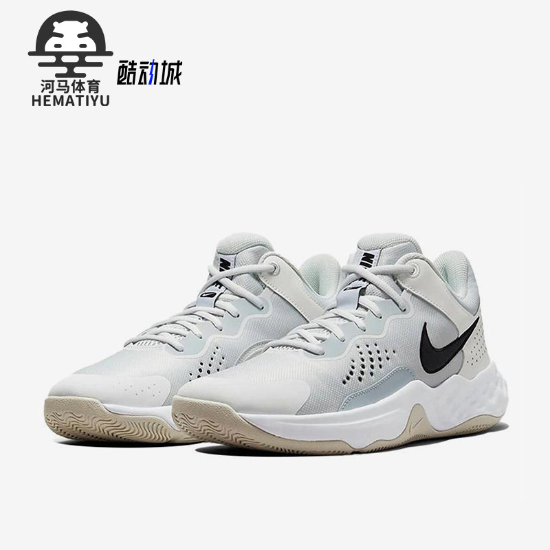 耐克男士透气圆头简约篮球鞋