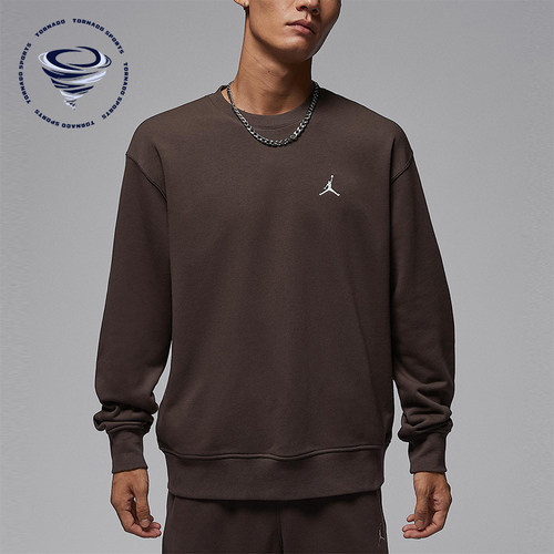 Nike/耐克正品Jordan男士休闲圆领针织套头运动卫衣FV7296-237