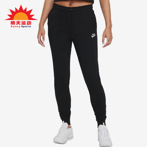 Nike/耐克正品新款女卡其色logo刺绣束脚运动长裤DJ8499-126