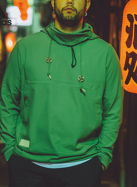 Adidas/阿迪达斯正品秋季新款男子休闲舒适连帽卫衣HN0635