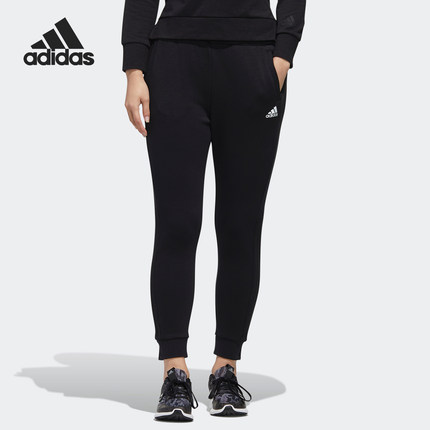 Adidas/阿迪达斯正品MH FT PT女士束脚经典针织长裤GF0158