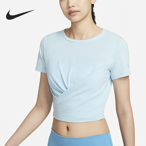 Nike/耐克正品女子舒适透气圆领运动休闲短袖T恤 DD4922-442