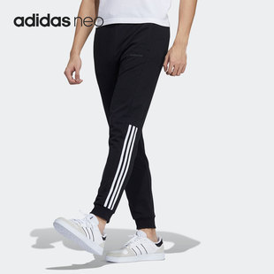 男子Neo休闲三道杠运动长裤 Adidas 新款 当季 GP5645 阿迪达斯正品