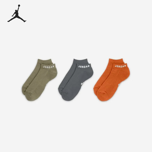 DX9656 JORDAN男女运动针织透气船袜三双装 928 耐克正品 Nike