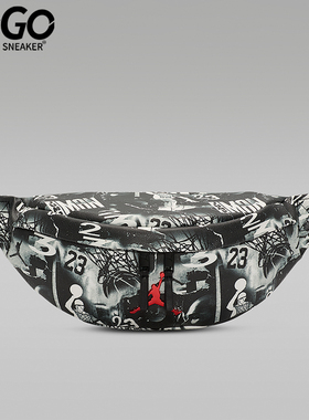 Nike/耐克正品JORDA男女同款都市风图案经典运动腰包II7299-011