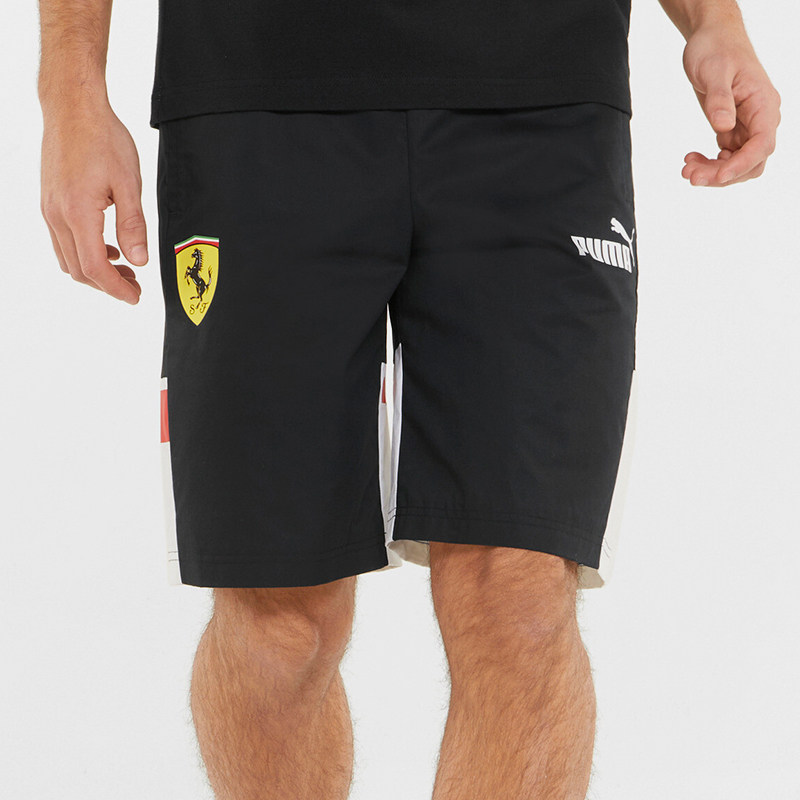 Puma/彪马正品运动休闲夏季新款男士法拉利系列时尚拼色透气短裤,运动服/休闲服装,运动中长裤／短裤,淘宝优惠券,粉丝福利购,淘宝优惠卷