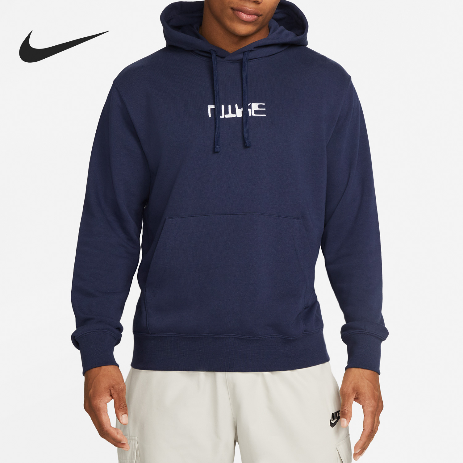 Nike/耐克官方正品2023新款男子健身时尚连帽休闲运动卫衣FB6575