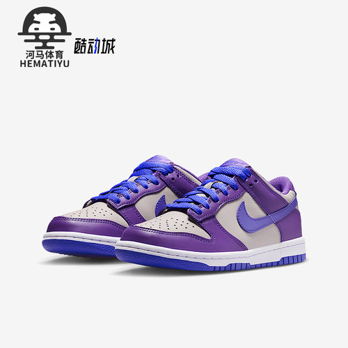 Nike/耐克正品Dunk Low GS女子大童透气轻便经典板鞋FB9109-007