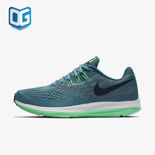 Nike/耐克正品Zoom Winflo 4男士复古经典网面跑步鞋898466-004