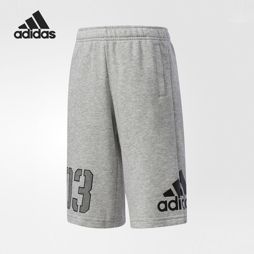 Adidas/阿迪达斯正品当季新款男童休闲时尚跑步运动短裤BS3283