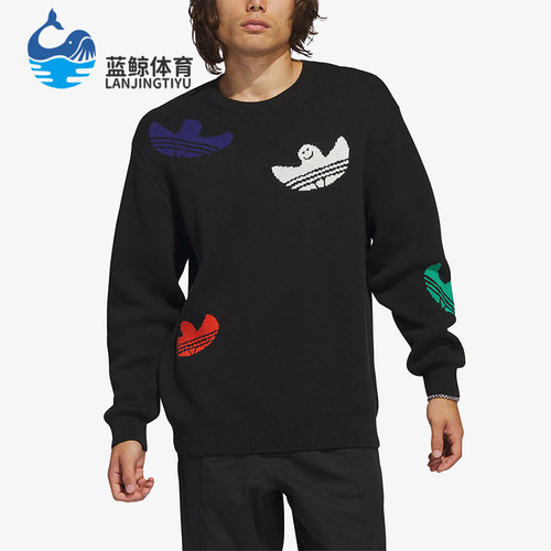 阿迪达斯男女圆领卫衣