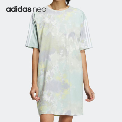 Adidas/阿迪达斯正品 VBE DRESSAOP NEO女子休闲连衣裙HN2396