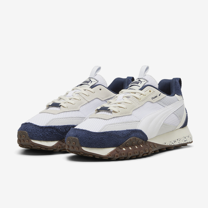 Puma/彪马官方正品Blktop Rider Preppy男女低帮运动鞋395875-02