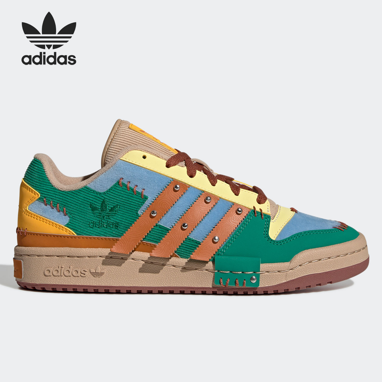 Adidas/阿迪达斯官方正品三叶草FORUM EXHIBIT 男女运动鞋 GW8725