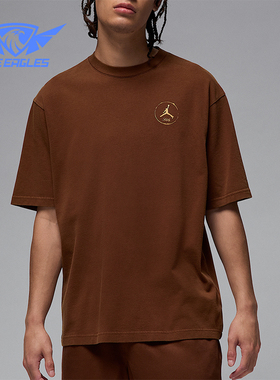 Nike/耐克正品夏季男士复古图案时尚运动户外短袖HM5037-259