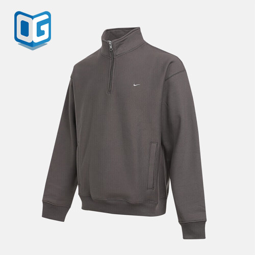 Nike/耐克正品2025冬季款男士日常半拉链宽松立领卫衣HV1095-289
