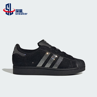 Adidas/阿迪达斯正品三叶草女士日常低帮系带耐磨休闲板鞋IH4200
