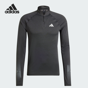 阿迪达斯正品 4ZIP男士 GYM 健身运动T恤IN5577 Adidas