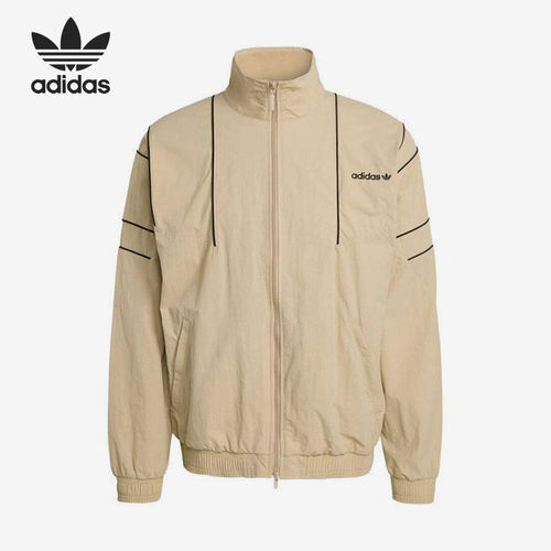 Adidas/阿迪达斯正品originals男士高领拉链宽松外套KE0095