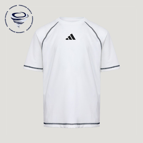 Adidas/阿迪达斯正品夏季儿童运动经典针织透气休闲短袖T恤KY8370