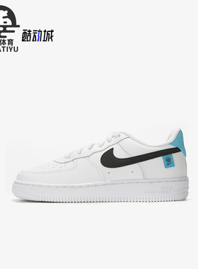 Nike/耐克正品FORCE1WPS新款儿童白蓝色休闲板鞋CN8539-100