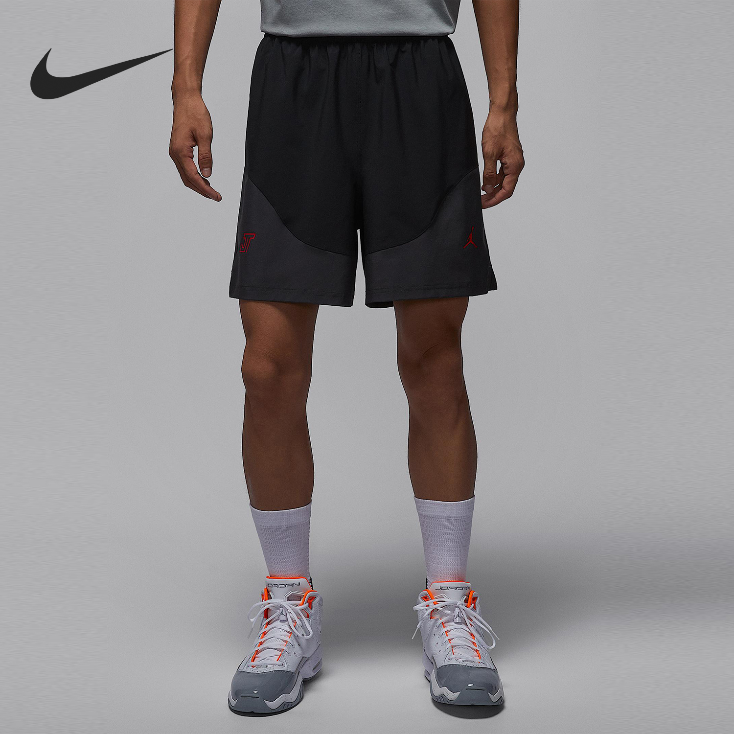 Nike/耐克官方正品JORDAN男士梭织运动透气松紧腰短裤IH0599-010