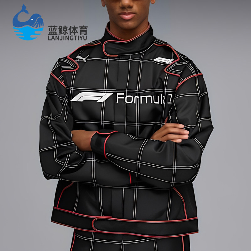 Puma/彪马正品F1赛车夹克新款男黑红色街头经典夹克外套632988-01