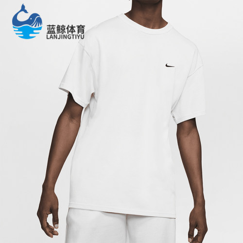 Nike/耐克正品夏季新款男士针织简约户外运动短袖DA0321-100