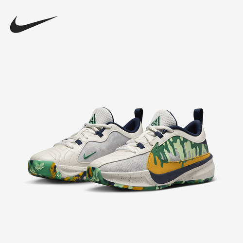 Nike/耐克正品Freak 5 SE GS女子大童字母哥篮球鞋FN4975-001