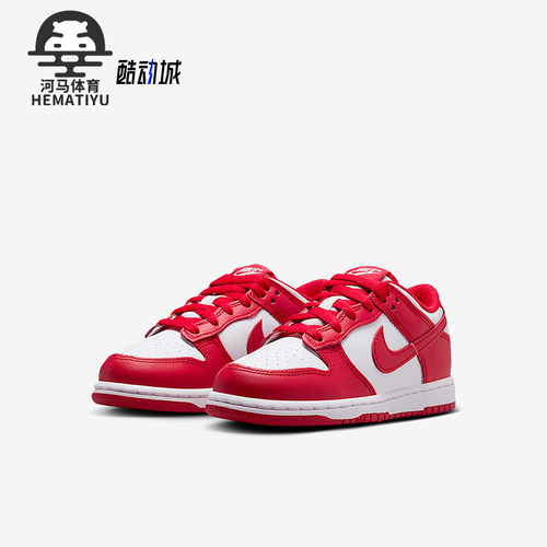 Nike/耐克正品Dunk Low小童低帮休闲经典运动板鞋FB9108-119