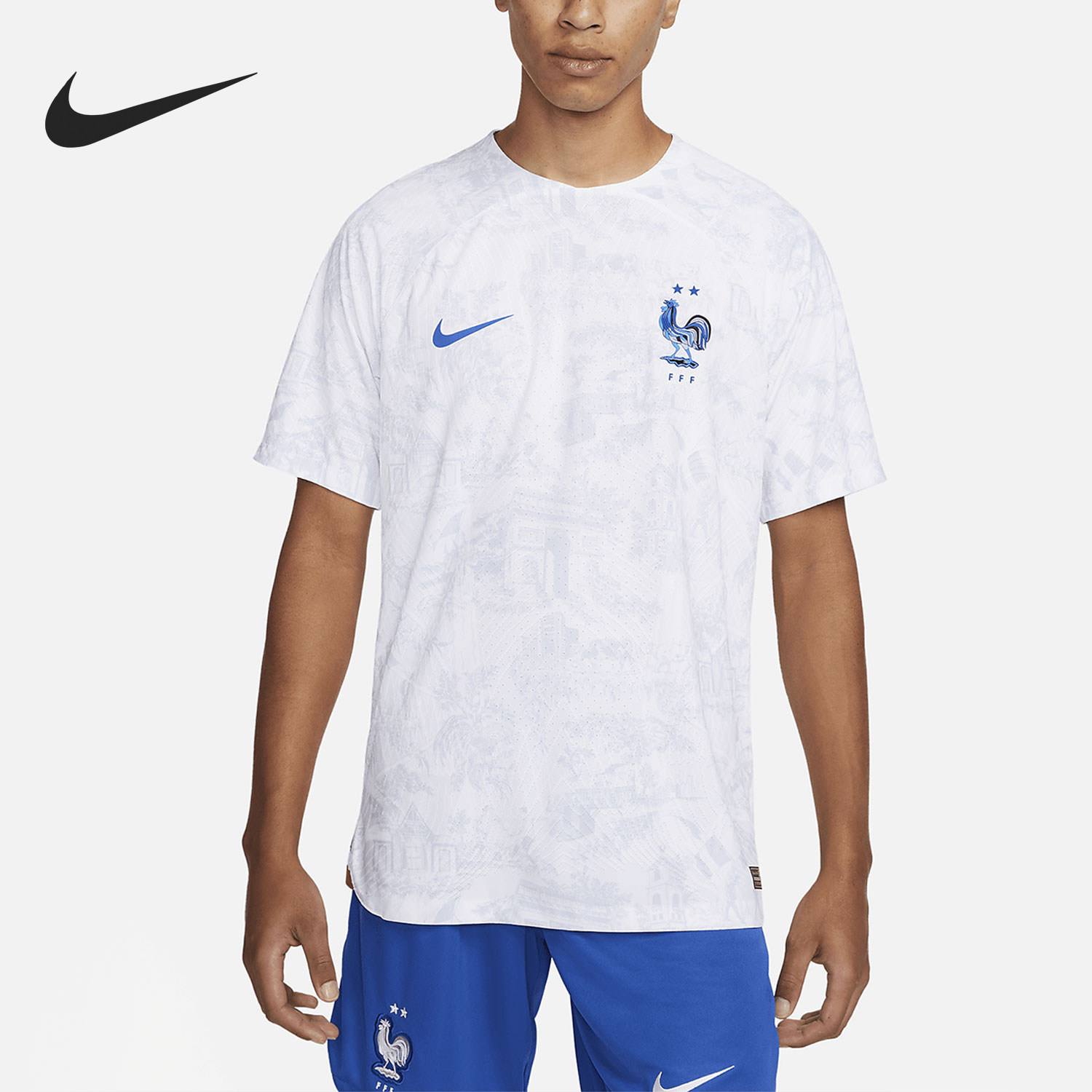 Nike/耐克正品卡塔尔世界杯球员版男士短袖足球服DN0624-100