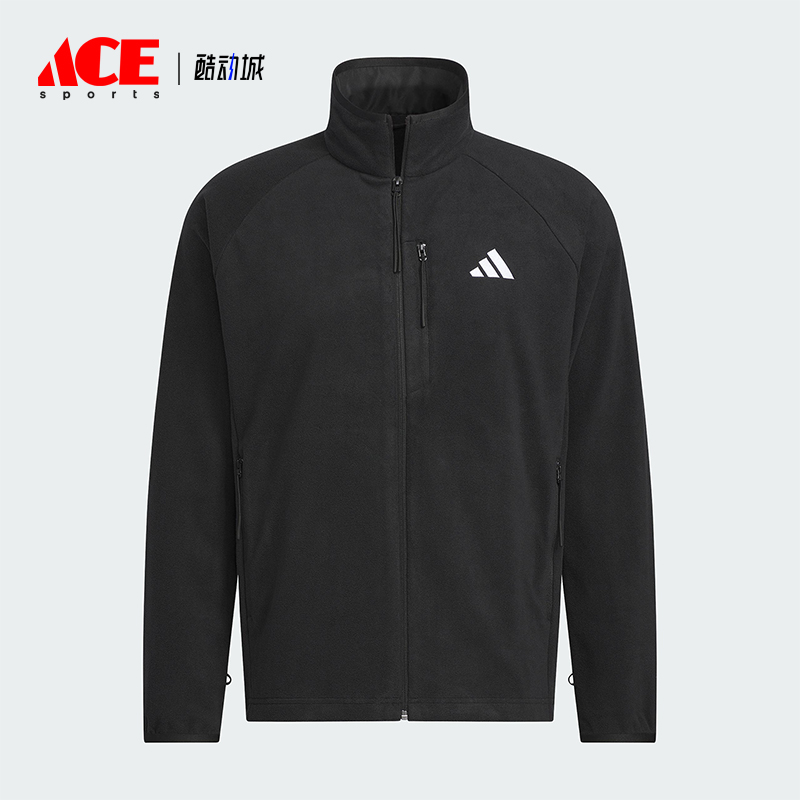 Adidas/阿迪达斯正品FLEECE JACKET男女休闲保暖日常外套KF5212
