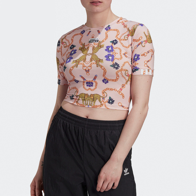 Adidas/阿迪达斯正品当季三叶草TEE 女子新款运动短袖T恤GD4264