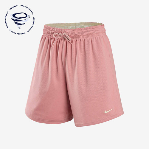 Nike/耐克正品Sabrina新款女星尘红椰奶色篮球经典短裤IF3351-618