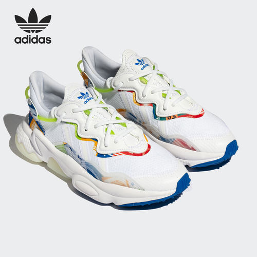 Adidas/阿迪达斯正品2021春季男女款三叶草耐磨休闲运动鞋GX2714