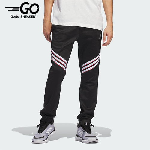 Adidas/阿迪达斯正品春秋男士运动束脚训练柔软透气长裤JX1735