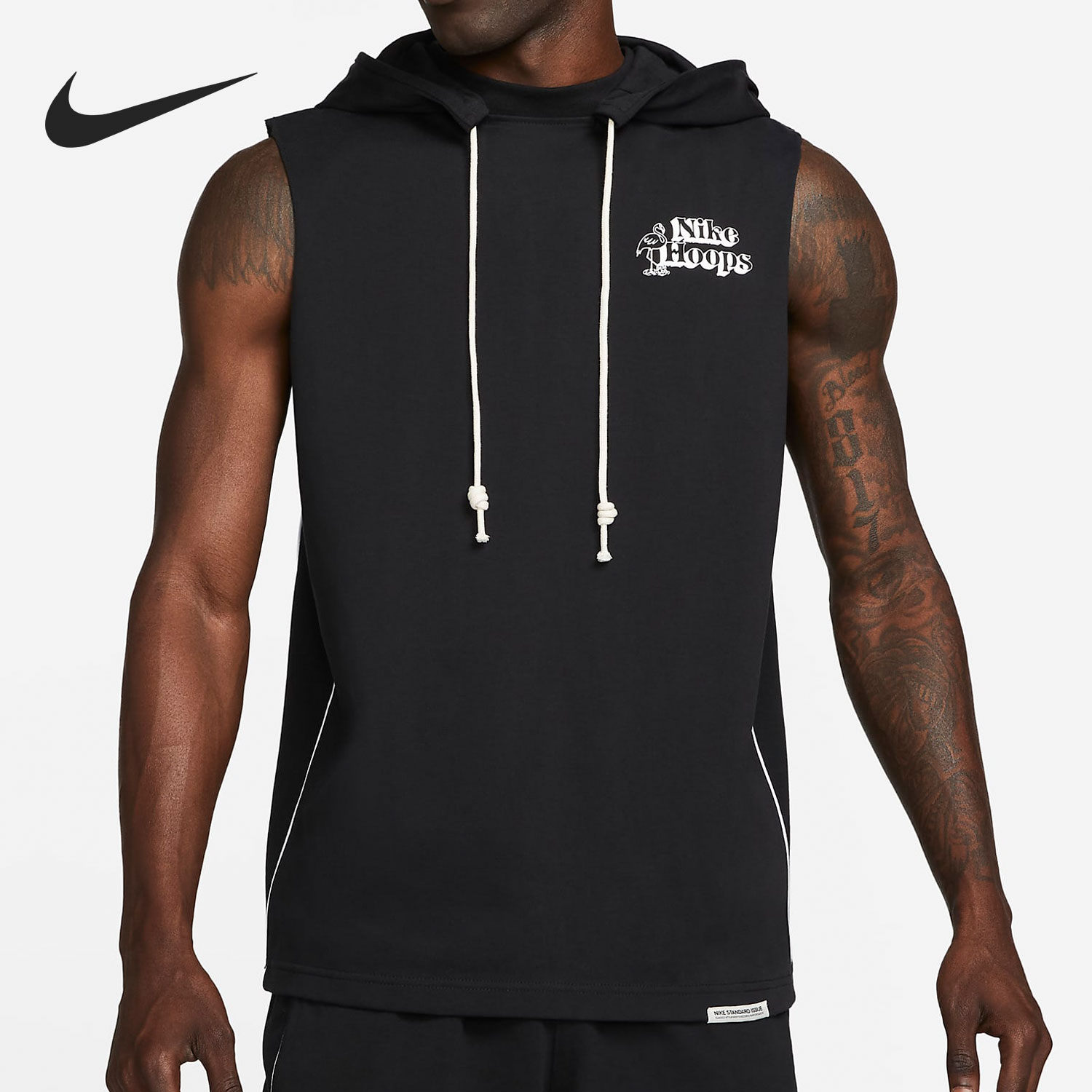 Nike/耐克官方正品秋季新款DRI-FIT男子运动篮球连帽衫DH7442-010