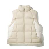 户外休闲宽松保暖立领羽绒马甲AMRV081 男女同款 李宁正品 2025新款