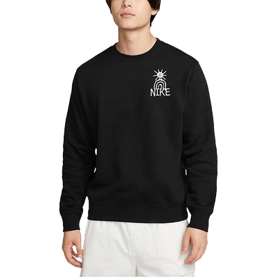 Nike/耐克官方正品新款男子时尚休闲运动圆领套头卫衣DQ4073-010
