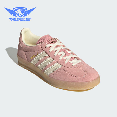 Adidas/阿迪达斯正品三叶草女士绒面革透气经典休闲板鞋JS1413