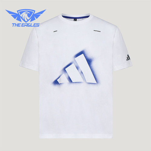 Adidas/阿迪达斯正品男士宽松透气针织经典休闲运动短袖T恤LD7461