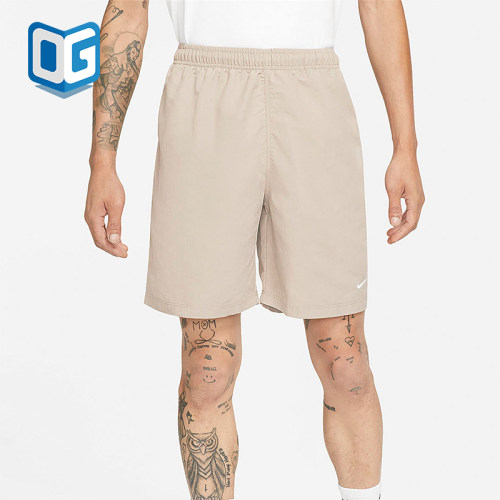 Nike/耐克正品2025男士日常松紧腰刺绣透气运动短裤DM4402-245