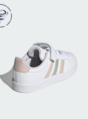 Adidas/阿迪达斯正品STREETTALK EL小童经典轻盈休闲板鞋JQ6888
