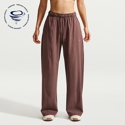 Nike/耐克正品One Dri-FIT 女士运动梭织阔腿系带长裤IQ0343-502