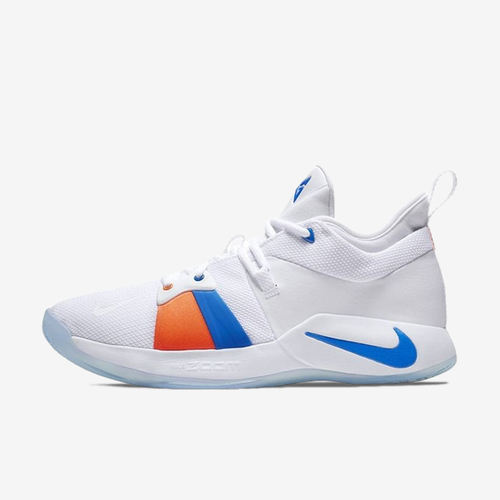 Nike耐克正品PG 2保罗乔治男系带防滑轻便低帮篮球鞋AO2984-100