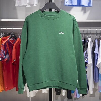 李宁正品中国文化系列男子简约长袖套头舒适卫衣套头衫AWDT379-4