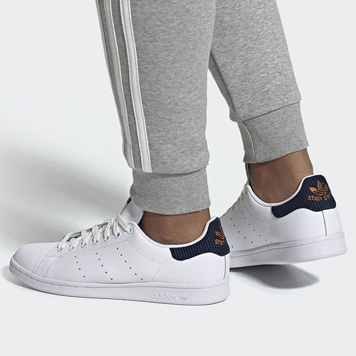 Adidas/阿迪达斯正品男女新款三叶草小白鞋透气运动休闲鞋 EH2305