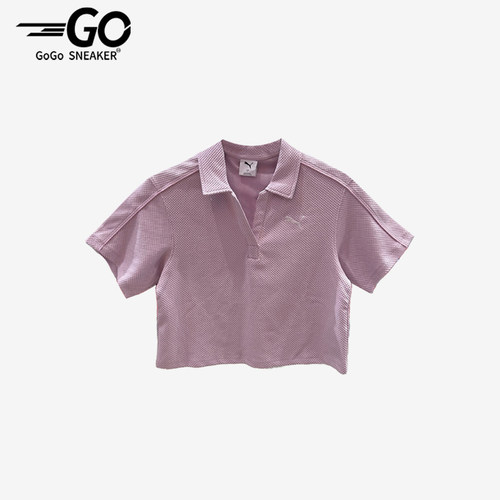 Puma/彪马正品夏季女士翻领潮流时尚经典运动短袖POLO衫682156-60