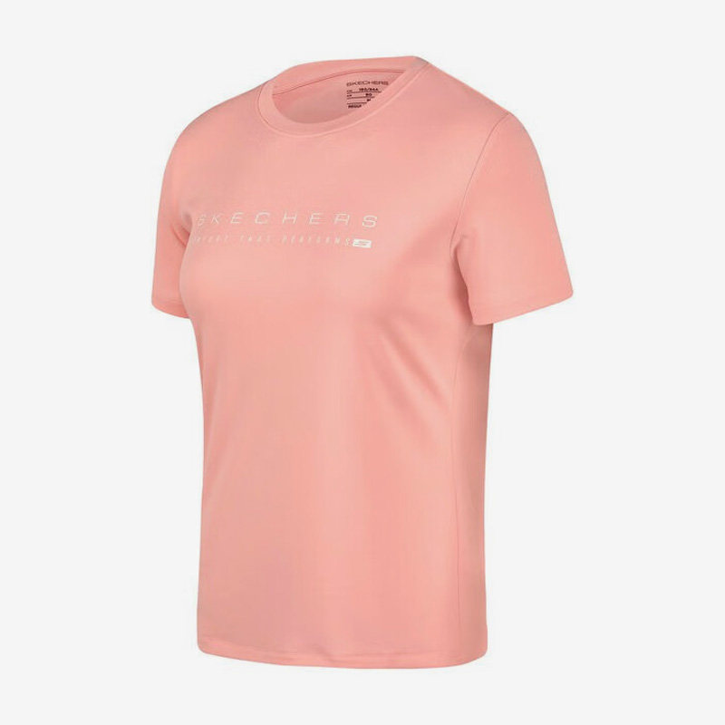 Skechers/斯凯奇正品夏季女子新款透气运动健身跑步圆领短袖,运动服/休闲服装,运动T恤,淘宝优惠券,粉丝福利购,淘宝优惠卷