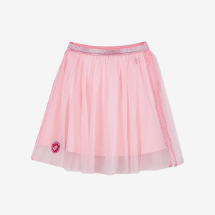 时尚 Skechers 新款 夏季 易穿脱轻薄大童半身纱裙 斯凯奇正品